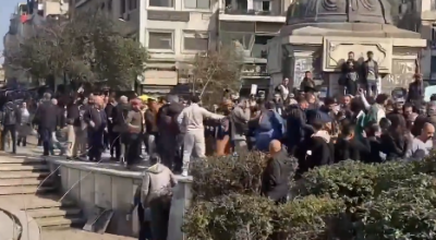 ما حقيقة تفريق المظاهرة اليوم في دمشق؟