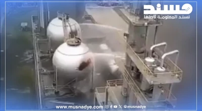 فيديو انفجار مصفاة إسرائيلية غير صحيح
