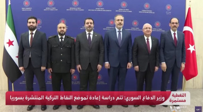 وزير الدفاع لم يصرح بانتشار الجيش التركي شمال سوريا