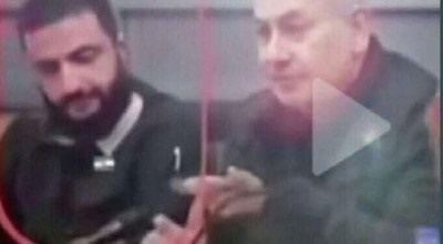 صورة الرئيس السوري أحمد الشرع مع نتنياهو مزيفة