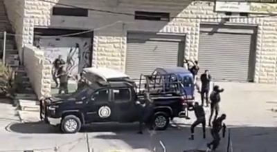 الفيديو لاشتباك بين أجهزة الأمن الفلسطيني ومطلوبين للأجهزة الأمنية وليس لاغتيال الرئيس الفلسطيني