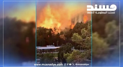 الصورة المتداولة لحرائق في اسرائيل قديمة وليست حديثة