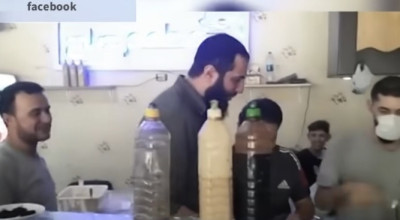 فيديو قديم لأحمد الشرع في أحد مطاعم سوريا