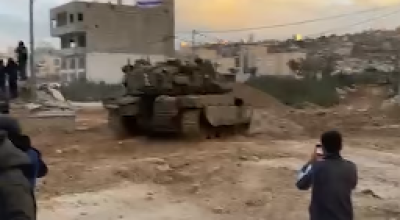 فيديو المتداول لدخول دبابات إسرائيلية لعمق المدن السورية مضلل.. من فلسطين.