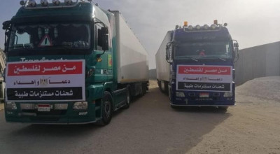هل فعلًا هذه قافلة مصرية جديدة لغزة؟