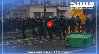 الفيديو المتداول لاحتجاجات في مايو 2023 بفرنسا وليس لاحتجاجات لوس أنجلوس