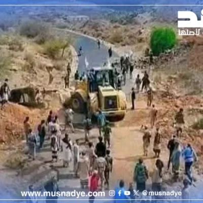 توضيح حول حقيقة افتتاح طريق الضالع صنعاء