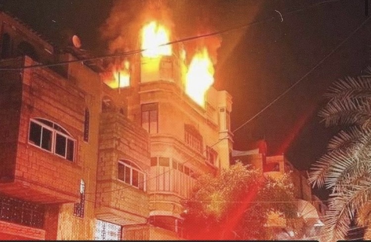 حقيقة وجود متفجرات تسببت في حريق عائلة أبو ريا
