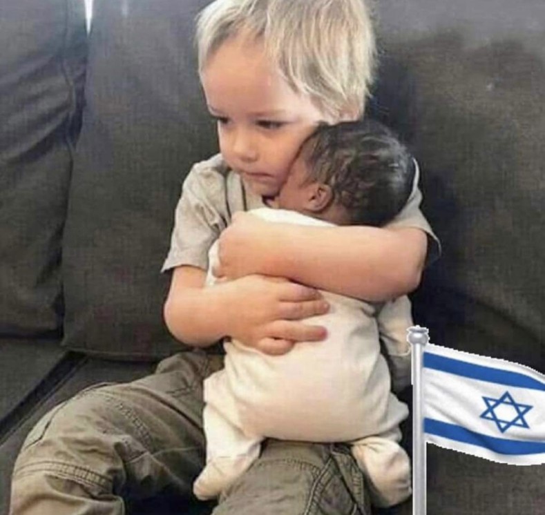 The picture is old and not of Israeli children.