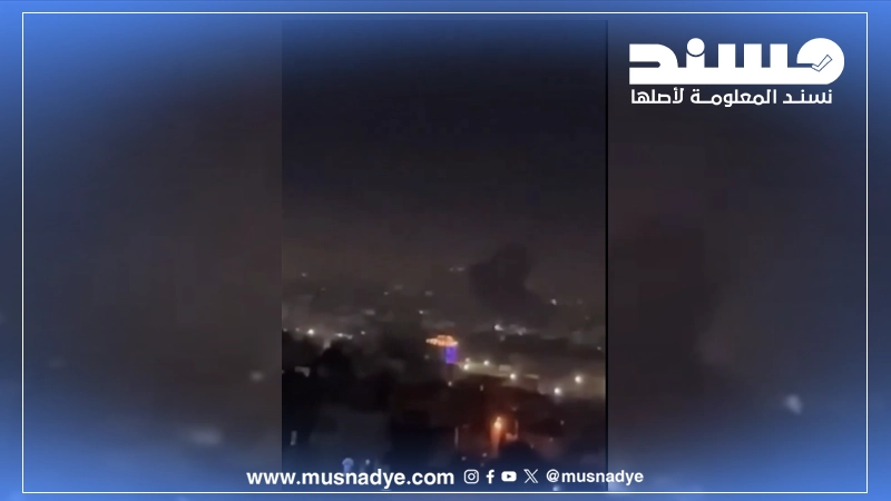 صوت الطائرات المقاتلة الكثيف في المقطع المتداول مركب وليس حقيقي
