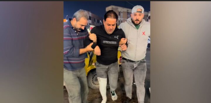 Western accounts promote an Iraqi entertainment video claiming that it is of a Palestinian claiming to be injured in Gaza