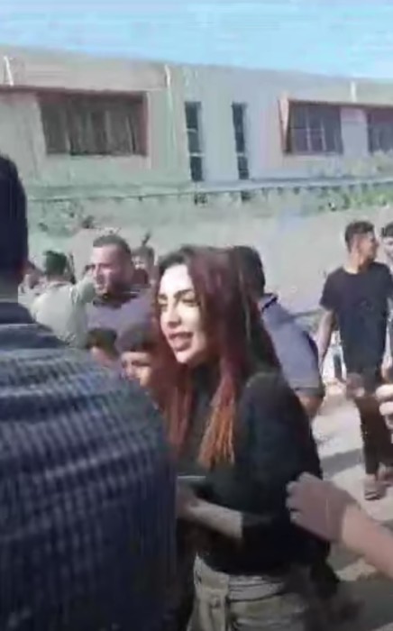 فيديو لشابة فلسطينية وليس لمجندّة إسرائيلية.