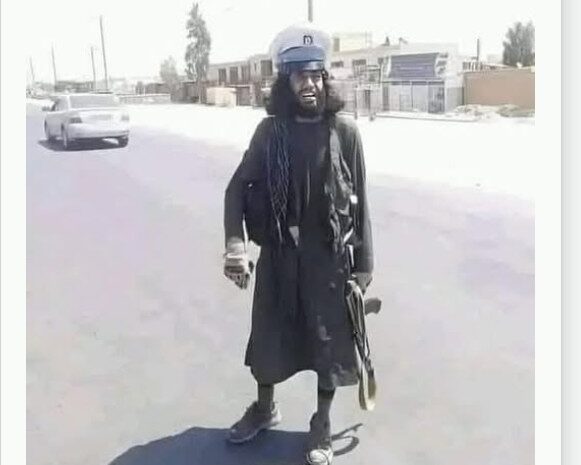 صورة الشرطي الأفغاني ليست في سوريا