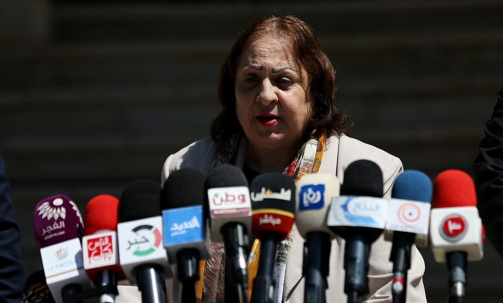 مي الكيلة لم تصرّح بقرار فرض الإغلاق الشامل في الضفة الغربية